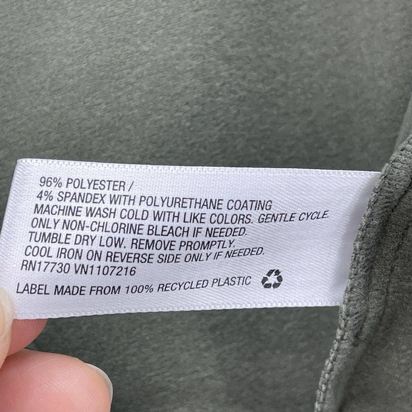 Ava & Viv Womens Sz 4X Plus Green Faux Leather Legging Pull On Pants Stretch NWT - Picture 7 of 11